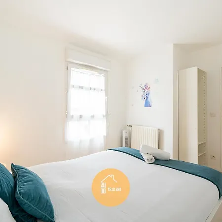 Duplex Le G - Reine Des Neiges 10 Min Paris Apartman *