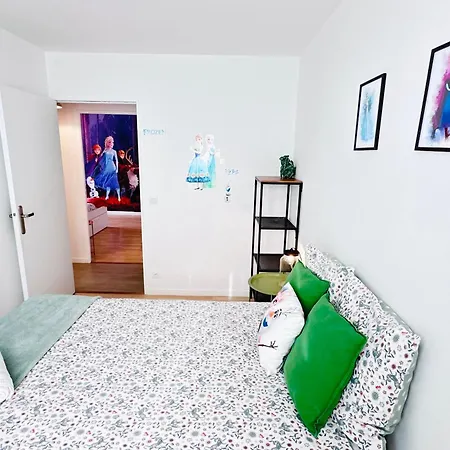 公寓 Duplex Le G - Reine Des Neiges 10 Min Paris *