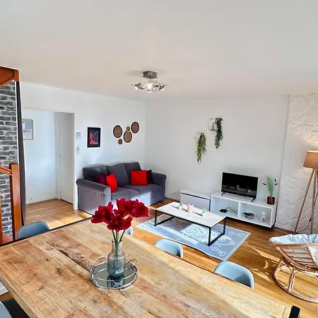 Duplex Le G - Reine Des Neiges 10 Min Paris 公寓