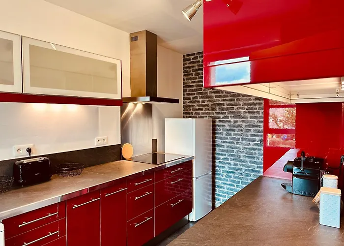 公寓 Duplex Le G - Reine Des Neiges 10 Min Paris 蒙泰夫兰