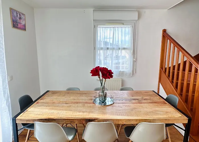 公寓 Duplex Le G - Reine Des Neiges 10 Min Paris *
